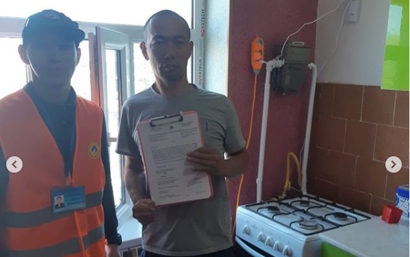 В 200 домах Бейнеу пожарные установили сигнальные устройства