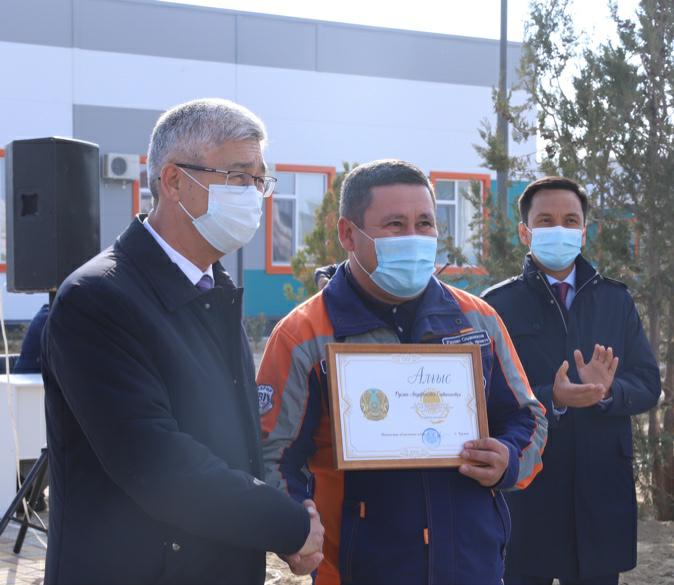 В Актау открыли модульную инфекционную больницу