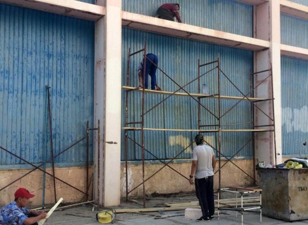 На ремонт спортивного зала на стадионе «Жас Канат» в Актау потратят свыше 100 миллионов тенге
