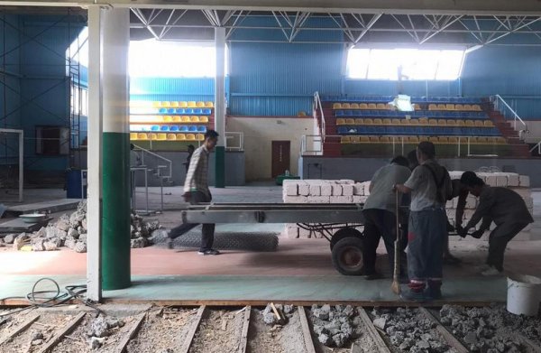 На ремонт спортивного зала на стадионе «Жас Канат» в Актау потратят свыше 100 миллионов тенге