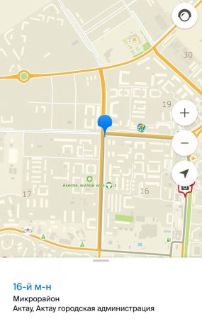 Автомобиль перевернулся в результате ДТП в Актау