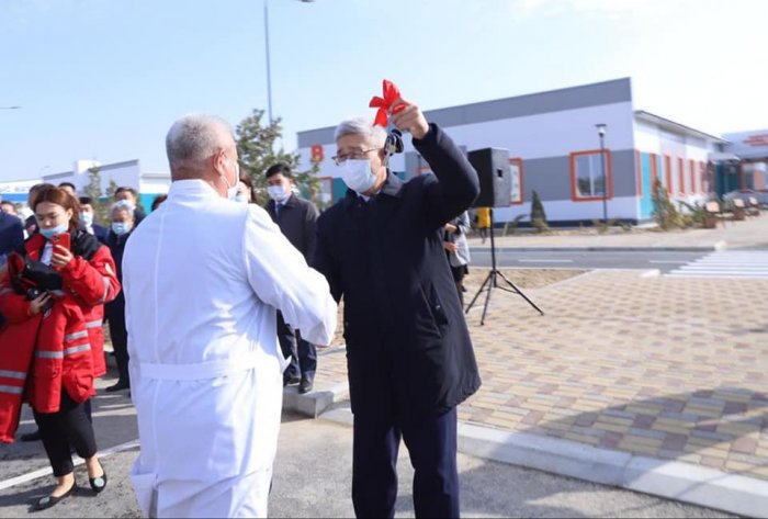 Автопарк станции Скорой помощи Мангистау пополнился 20 новыми автомобилями