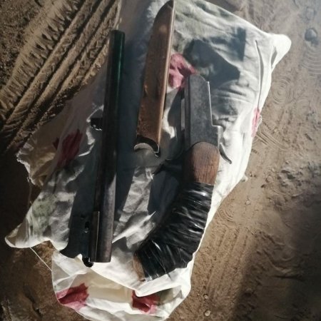 Мужчину с оружием задержали в Жанаозене