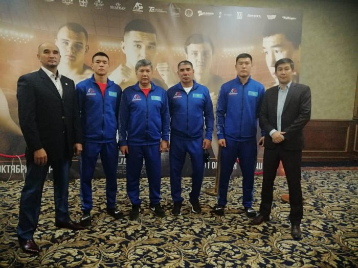 Бекзад Нурдаулетов прошел взвешивание перед боем с Ибрагимом Маоколой