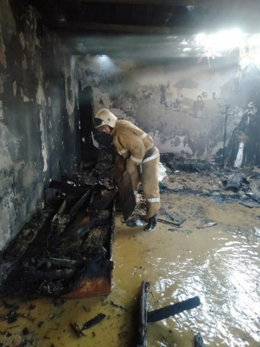 Спасение людей и не только! За неделю в Мангистау произошло шесть пожаров