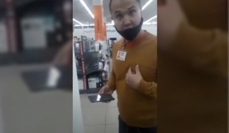 «Русский тоже государственный!»: языковой скандал сняли на видео в Жезказгане
