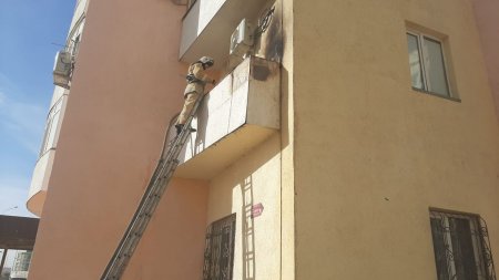 Матрац горел в одном из домов в 33 микрорайоне Актау