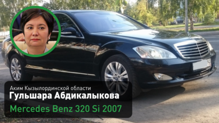 На каких авто ездят акимы казахстанских областей