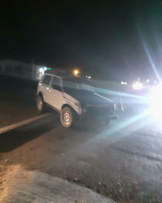 ДТП с участием четырёх автомобилей произошло в селе Кызылсай