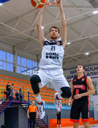 Баскетболисты актауского «Каспия» одержали двойную победу над командой БК «Актобе»