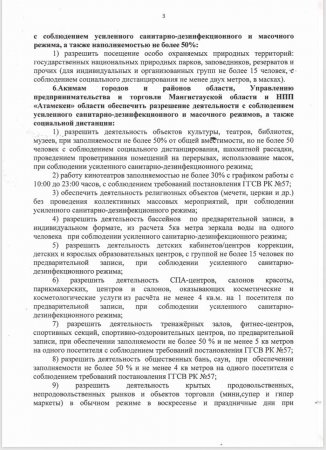 В Мангистау на праздники ослабили карантин