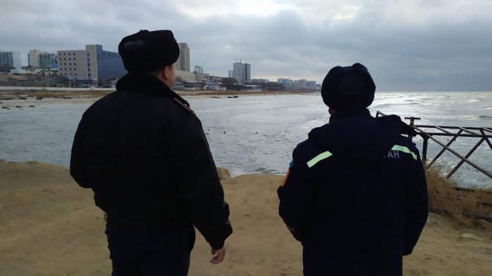 Как проходят крещенские купания-2021 в Актау