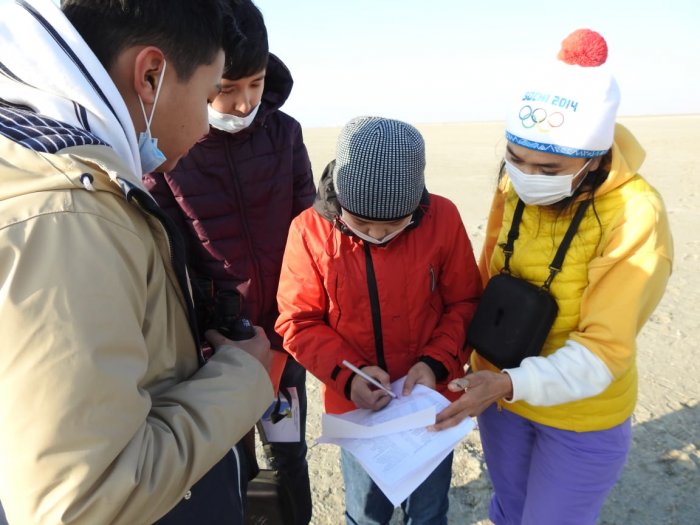 На озере Караколь насчитали более 15 тысяч птиц