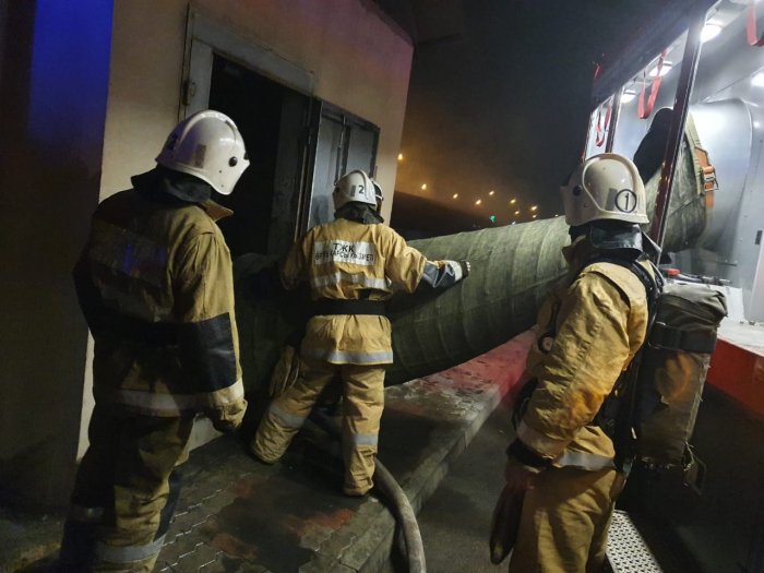 За неделю в Мангистау сгорели четыре автомобиля