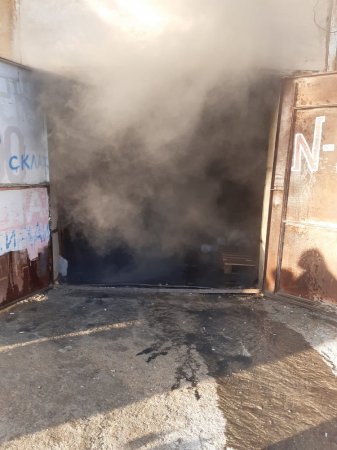 Склад загорелся на мясокомбинате в Актау