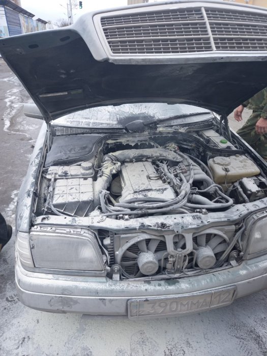 За неделю в Мангистау сгорели четыре автомобиля