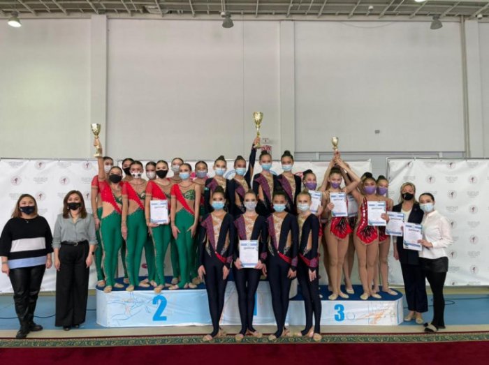 Спортсменки из Жанаозена стали призерами Кубка РК по эстетической гимнастике