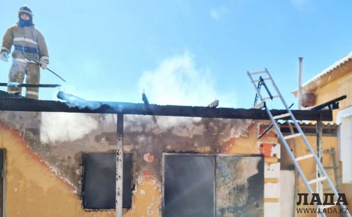 За неделю в Мангистау произошло пять пожаров