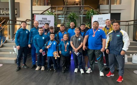 «Бронзу» на Кубке мира по пара пауэрлифтингу занял спортсмен из Мангистау