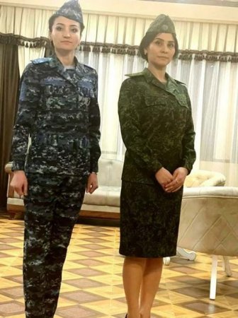 В пёструю атласную униформу оденут женщин-милиционеров в Таджикистане