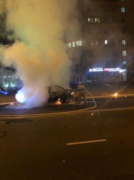 Появились подробности взрыва автомобиля в Актау