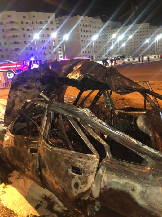 Появились подробности взрыва автомобиля в Актау