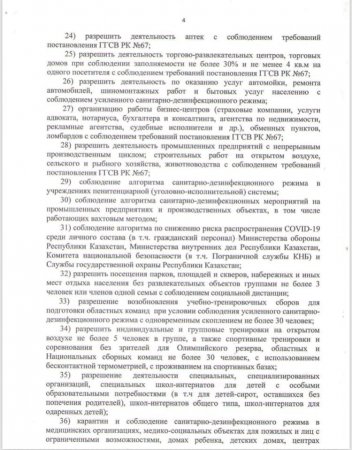 «Гуляющий» в интернете документ с новыми карантинными ограничениями прокомментировали в акимате Мангистау