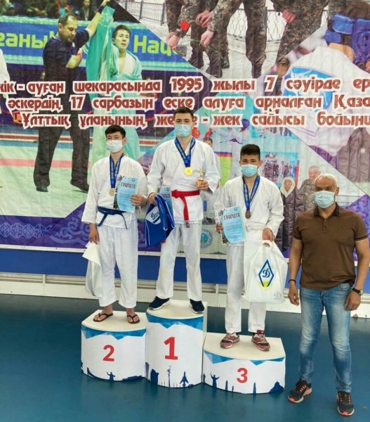 Мансур Мимбулатов из Актау стал чемпионом по рукопашному бою