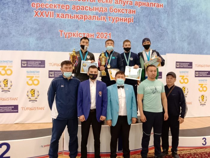 Мангистауские боксёры завоевали две медали на международном турнире в Туркестане