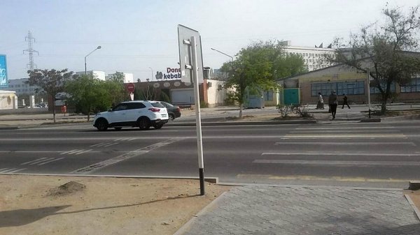 «Лежачие полицейские» исчезли на месте трагического ДТП в Актау