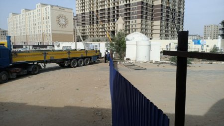 Жители Актау сообщили о сносе старой мечети в 17 микрорайоне