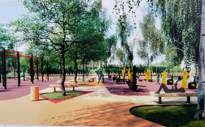 Новый парк начали строить в Актау