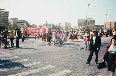 1 мая в Шевченко (Актау) много лет назад  ВИДЕО ФОТО