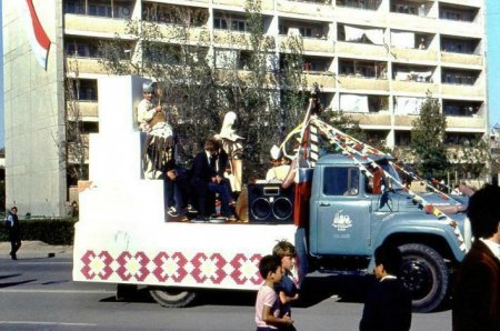 1 мая в Шевченко (Актау) много лет назад  ВИДЕО ФОТО