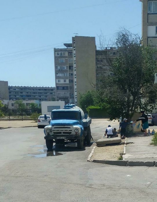 Подачу питьевой воды в 8 микрорайоне Актау возобновят к 20 часам вечера