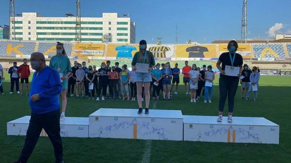 Мангистауские легкоатлеты завоевали 14 медалей в Алматы