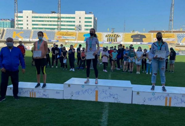 Мангистауские легкоатлеты завоевали 14 медалей в Алматы