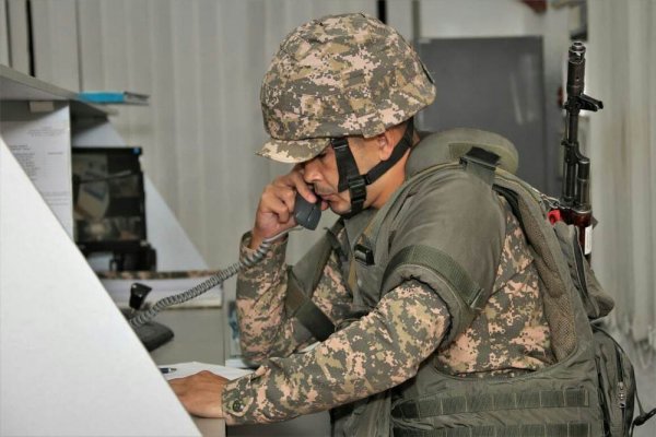 Боевую подготовку повышают военнослужащие Актауского гарнизона