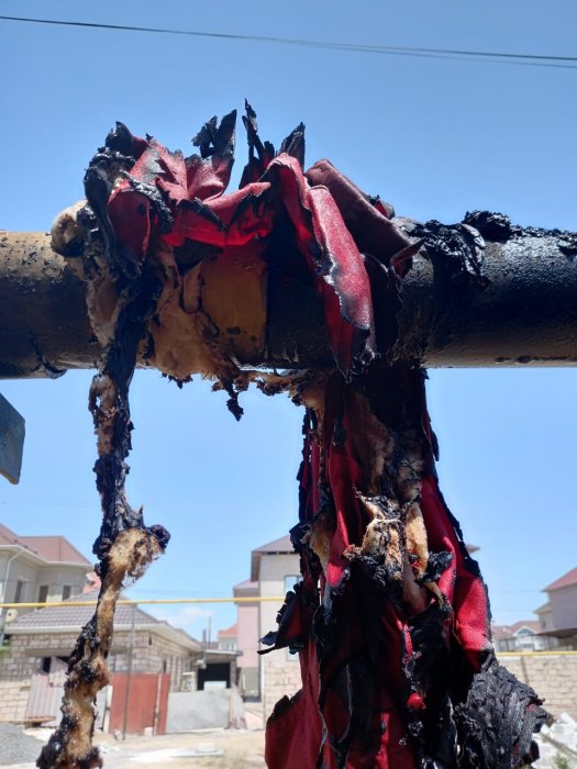 Спасатели потушили пожар на газопроводе в Актау