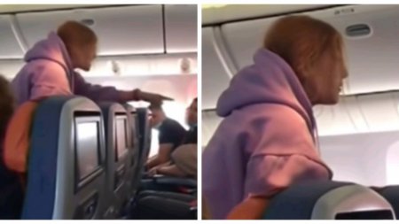 Пассажирка закатила скандал в самолете из-за пинавшего кресло ребенка