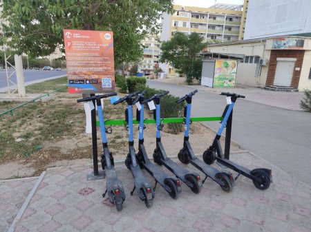 Прокат электросамокатов появился в Актау