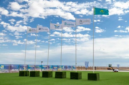 Газоперерабатывающий завод строят на Кашагане