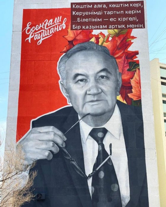 Кто рисует в Актау муралы в знойную жару: История больших картин