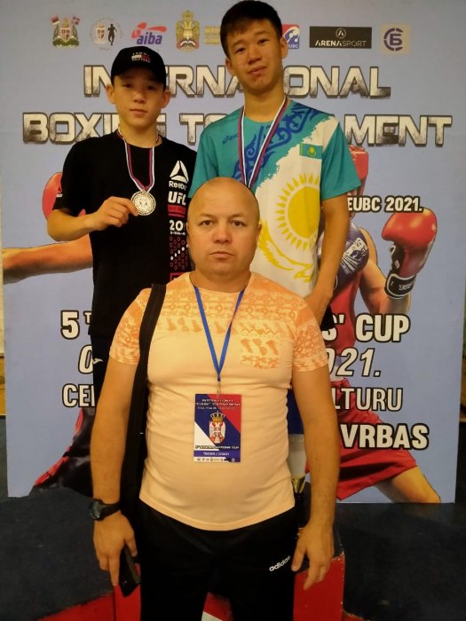 Боксёры Актау завоевали «серебро» и «золото» в Сербии