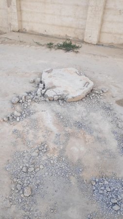 Танки не пройдут! Бетонные плиты превратили дорогу в полосу препятствий в Актау