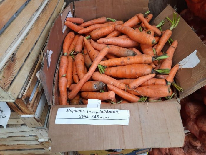 В Актау морковь поднялась в цене до 800 тенге за килограмм
