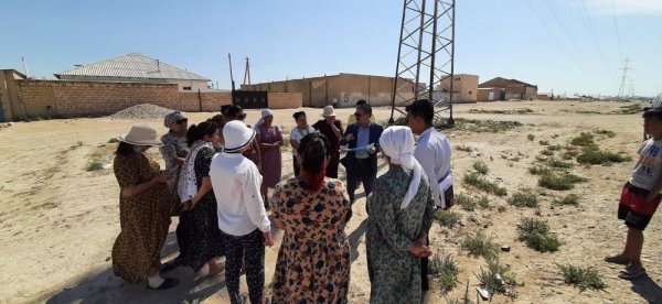 Возвести мини-парк пообещало руководство цеха по изготовлению бетонных изделий в пригороде Актау