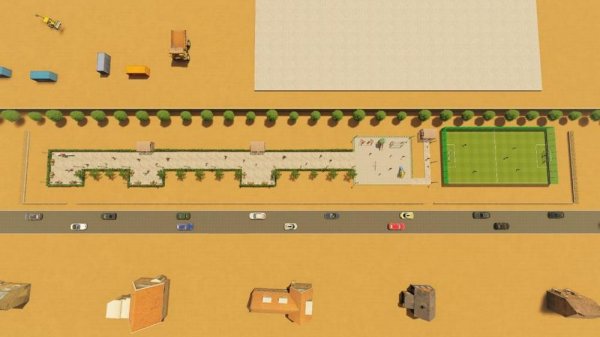 Возвести мини-парк пообещало руководство цеха по изготовлению бетонных изделий в пригороде Актау