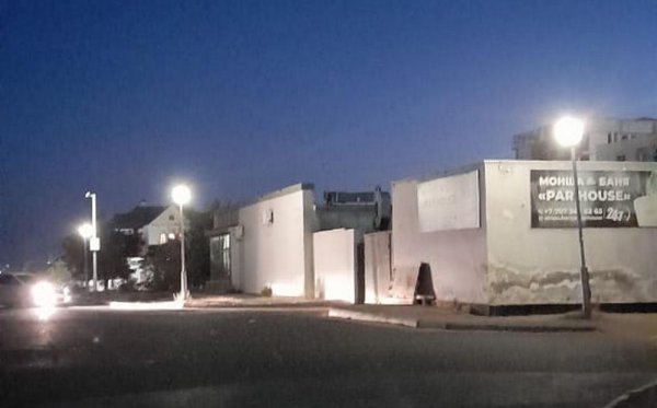 Да будет свет! Уличное освещение восстановлено в 4 микрорайоне Актау