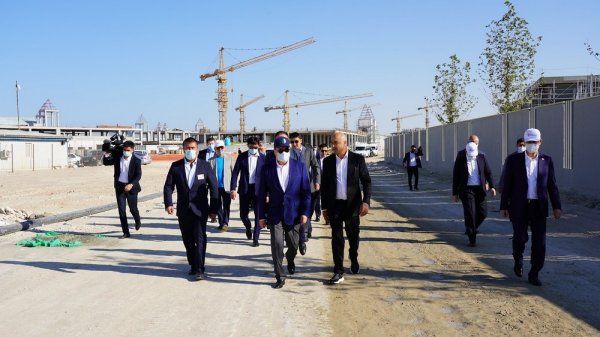 С объектами строительства в Мангистау ознакомился глава правительства